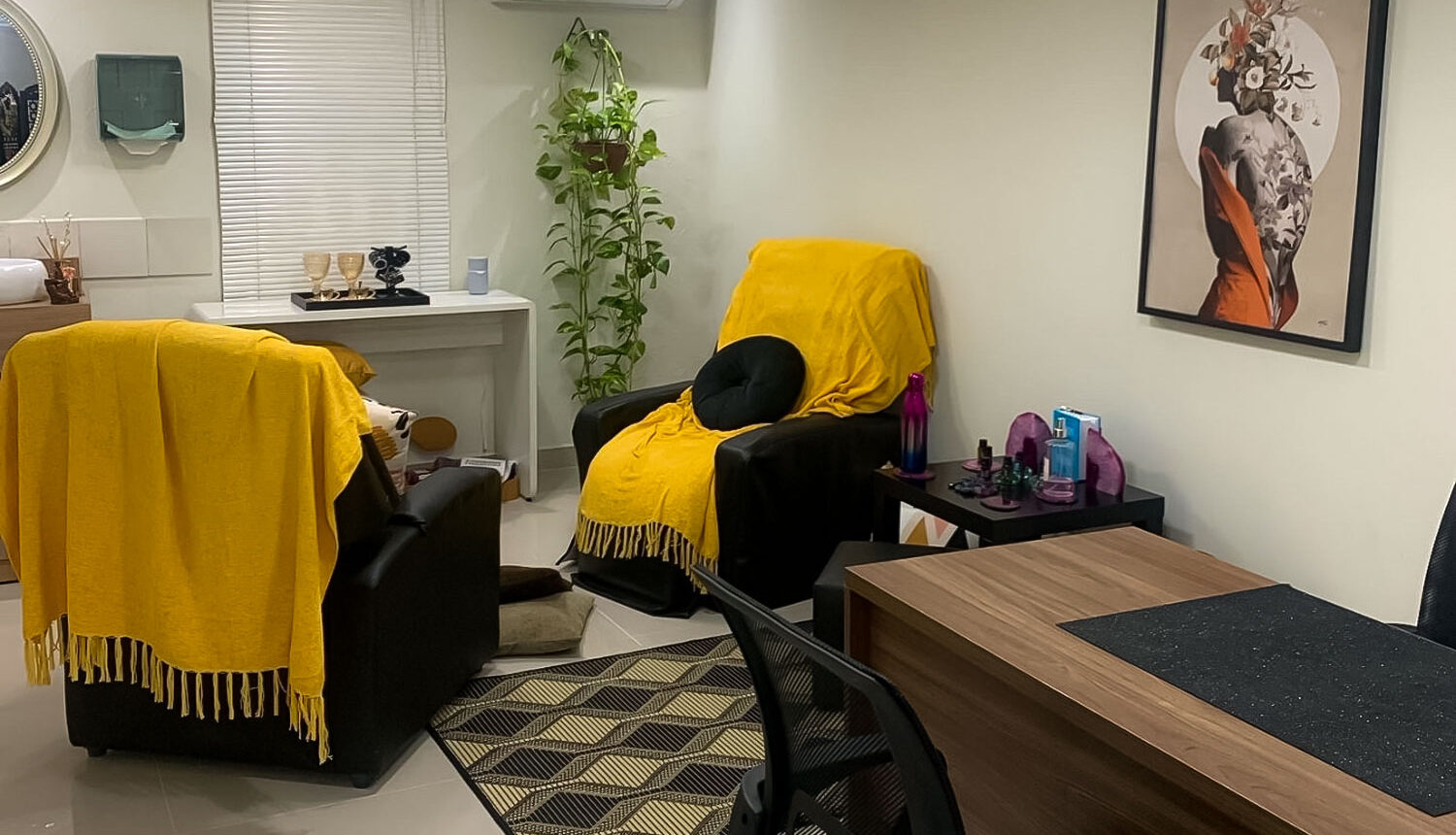 Espaço flexível para profissionais de estética em coworking de Vinhedo