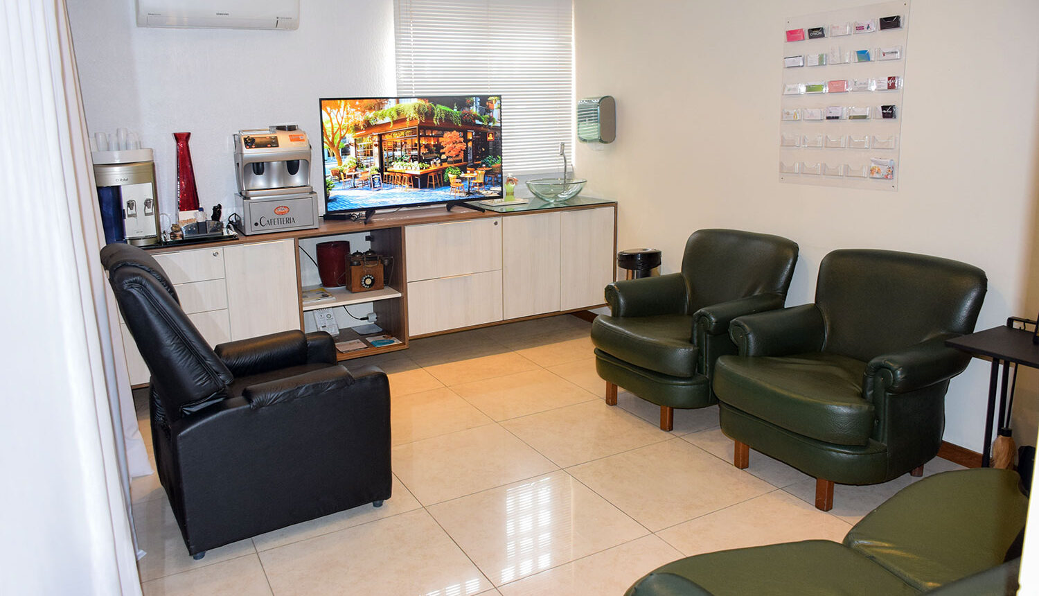 Sala comercial para atendimentos com agendamento flexível